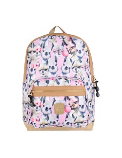 Pick & Pack Alpaca Rucksack - Kinder Rucksack Rosa Größe M mit Alpaka Motiv