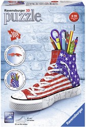 Ravensburger 3D Puzzle Sneaker American Style - Kinderzimmer Dekoration