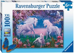 Ravensburger Puzzle Einhörner Kinderpuzzle 100 Teile XXL Karton