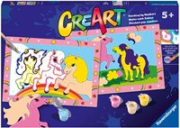 Ravensburger Malen nach Zahlen - CreArt Springende Ponys für Kinder