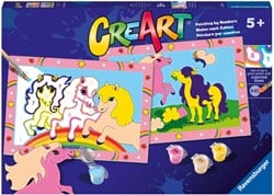 Ravensburger Malen nach Zahlen - CreArt Springende Ponys für Kinder