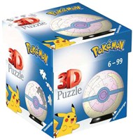 Ravensburger Pokémon Heal Ball 3D Puzzle mit Licht - 54 Teile