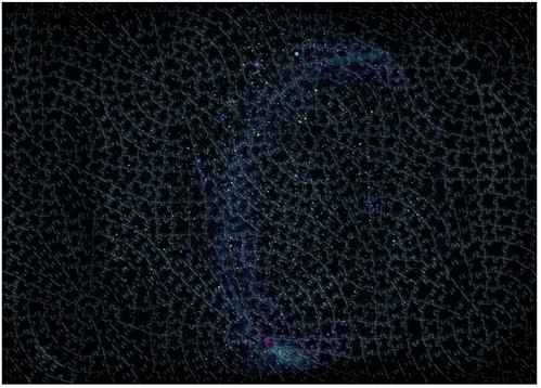 Ravensburger Puzzle Krypt Universe Glow 881 Teile Glow-in-the-dark-2