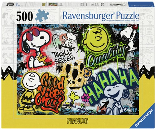 Ravensburger Peanuts Graffiti - 500 Teile