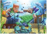 Ravensburger Puzzle Minecraft Mosaic 1000 Teile Karton-2
