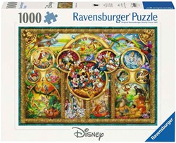 Ravensburger Disney Puzzle - 1000 Teile - klassischer Puzzlespaß