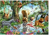 Ravensburger Puzzle Dschungel Abenteuer - 1000 Teile Tiere Puzzle-2
