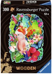 Ravensburger Holzpuzzle Beautiful Birds - Puzzle - 300 Teile