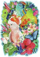 Houten Legpuzzel Beautiful Birds, 300st.-2