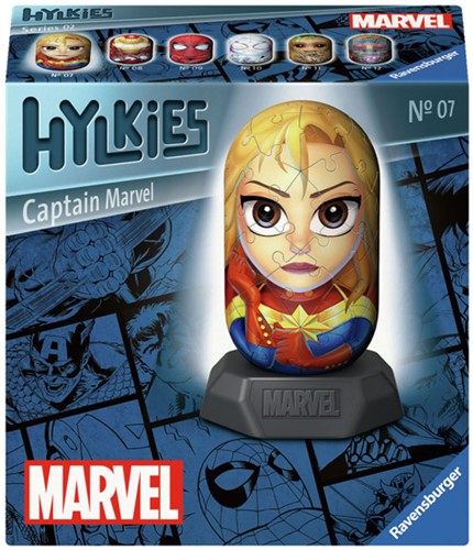 3D Puzzel Hylkies Marvel Captain Marvel, 54st.