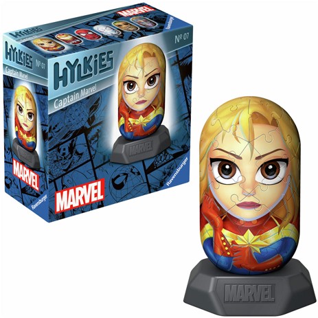 3D Puzzel Hylkies Marvel Captain Marvel, 54st.-3