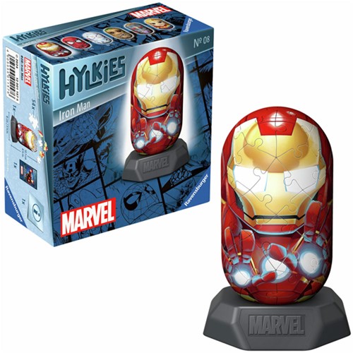 3D Puzzel Hylkies Marvel Iron Man, 54st.-3