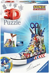 Ravensburger 3D Puzzle Stiftehalter Sonic The Hedgehog Sneaker 108 Teile