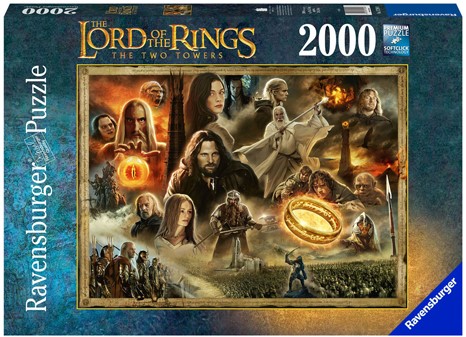Legpuzzel Lord of the Rings The Two Towers, 2000st.