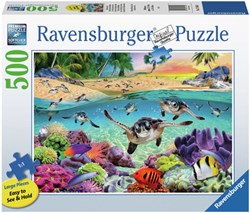 Ravensburger Puzzle Meeresschildkröten - 500 Teile Tierpuzzle