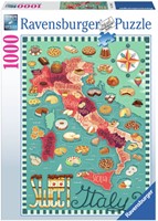 Ravensburger Map of Italy - Sweet (1000)