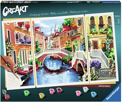 Ravensburger Malen nach Zahlen - CreArt Venetian Dreams Malset