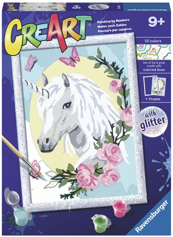 Ravensburger Malen nach Zahlen Einhorn Malset für Kinder