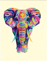 Ravensburger Malen nach Zahlen - CreArt Elephant Malset für Erwachsene-2