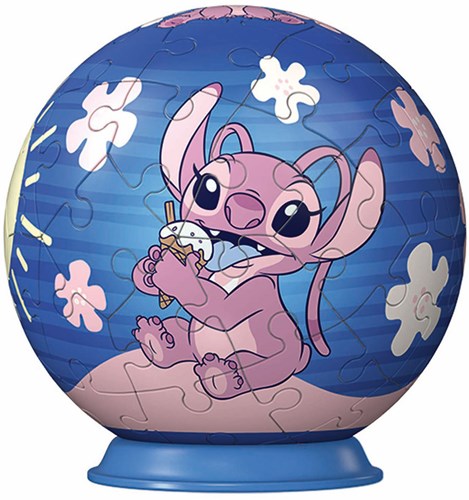 Ravensburger 3D Puzzleball Disney Stitch Angel - 54 Teile - Cartoon Puzzle-2