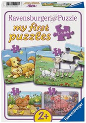 Ravensburger Bauernhof Tierfamilien Puzzle Lernspielzeug
