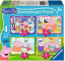 Ravensburger Peppa Pig Puzzle - Kinderspiel - Kartonpuzzle 24 Teile