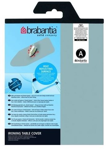 Brabantia Bügeltischbezug metallic 110x30 cm Baumwolle Toplayer