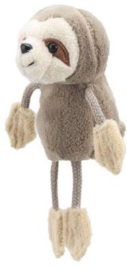 The Puppet Company Fingerpuppe Faultier Kuscheltier Spielzeug-2