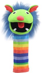 The Puppet Company Handpuppe Eco Rainbow - buntes recyceltes Spielzeug