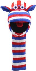 The Puppet Company Handpuppe Sammy - Eco Sockettes - recyceltes Plüsch