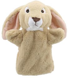 The Puppet Company Handpuppe Hase - Plüschspielzeug für Kinder