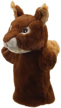 The Puppet Company Handpuppe Eichhörnchen - Plüsch Handspielpuppe für Kinder-2