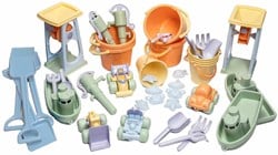 Dantoy Sandspielset Pastell 45-teilig recycelter Kunststoff ökologisch