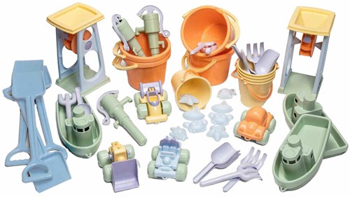 Dantoy Pastel Zandspeelset, 45dlg.