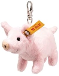 Steiff pluche Pendant lucky charm pig, pink - 9 cm