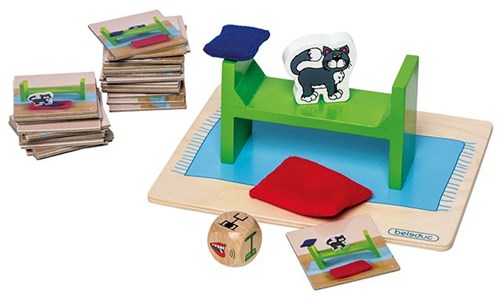 Beleduc Find Monty! Lernspiel für Kinder - Gedächtnis- und Sprachspiel ab 3 Jahren-3