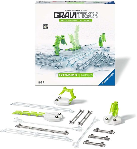 Ravensburger GraviTrax Erweiterung Brücken - Ideales Zubehör für spektakuläre Kugelbahnen, Konstruktionsspielzeug für Kinder ab 8 Jahren-3