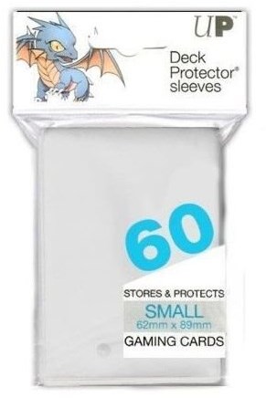 Ultra Pro Kartenhüllen Small Clear 60 Stück - Kartenschutz
