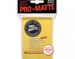 Ultra Pro Kartenhüllen Pro-Matte Gelb 50 Stück Kartenschutz