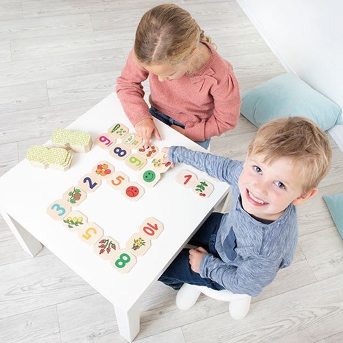 Beleduc Lernspiel DOMInext XL Obst & Gemüse Karton-2