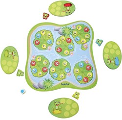 Beleduc Lernspiel Quaki - buntes Kinderspiel ab 3 Jahren