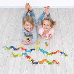 Beleduc Lernspiel Mamba Zamba - buntes Kinderspiel aus Karton