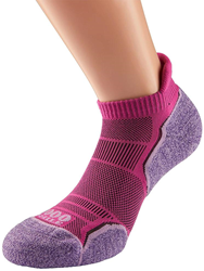 1000 Mile Damen Laufsocken Twin Pack atmungsaktiv Sport