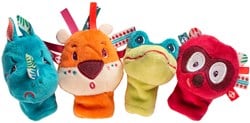 Lilliputiens Fingerpuppen Dschungel Set - Plüschspielzeug für Kinder