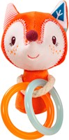 Lilliputiens Mini-Rassel Alice - sensorisches Babyspielzeug fördert Sinne