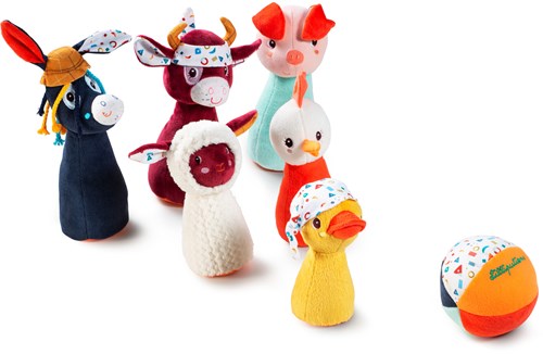 Lilliputiens Meine erstes Kegelspiel Bauernhof