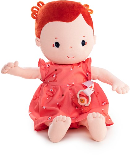 Lilliputiens Babypuppe Rose - weiche Puppe 36 cm mit Schnuller-2