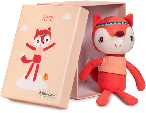 Lilliputiens Plüschtier eco in Box Alice