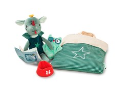 Lilliputiens Kuschelset Schlafenszeit Ritual Joe - Drache - Abendroutine Spielzeug