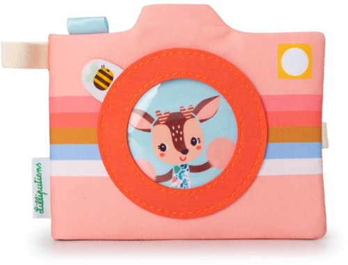 Lilliputiens Kinder-Fotoalbum - Stella - buntes Stoff-Fotobuch für Babys